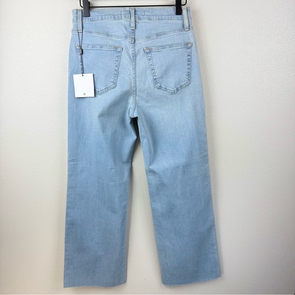 Joe's Jeans Pandora Wide Leg Crop High Rise Denim Jeans Women's Size 27 - Picture 2 of 14